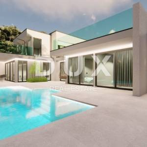 ISTRA, PULA - ekskluzivna vila s bazenom u rohbau fazi - privatna lokacija s okućnicom 2700m2