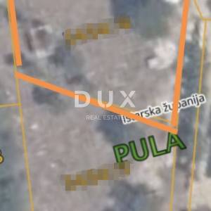 ISTRA, PULA - Građevinsko zemljište 655 m2!