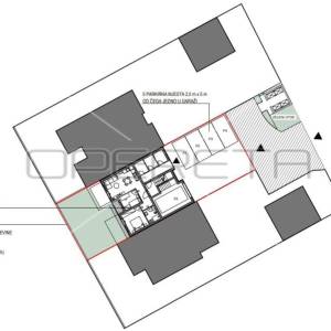 Istra, Pula, penthouse 112 m2 na odličnoj lokaciji sa vrtom i garažom