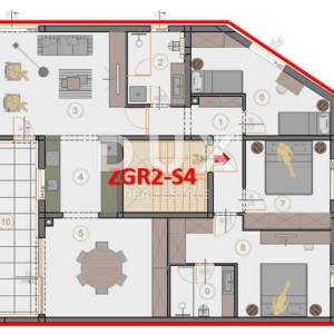 ISTRA, PULA - Penthouse 133,27 m2 u blizini mora!