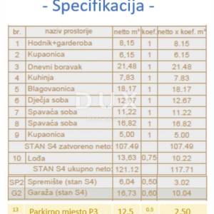ISTRA, PULA - Penthouse 133,27 m2 u blizini mora!