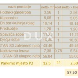 ISTRA, PULA - Stan 57,50 m2 u blizini mora!