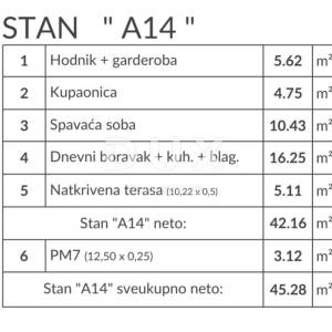 ISTRA, PULA - Stan u novogradnji s terasom