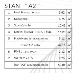 ISTRA, PULA - Stan u novogradnji s vrtom