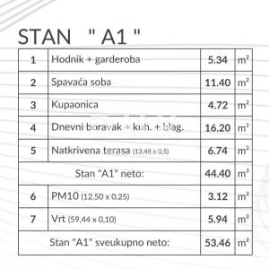ISTRA, PULA - Stan u novogradnji s vrtom