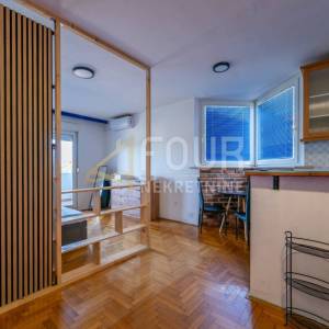 Istra, Pula, Verudela, garsonijera, 39.51m2, bakon