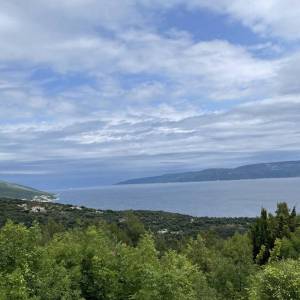 ISTRA, RABAC - Građevinsko zemljište s otvorenim pogledom na more