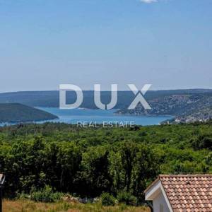 ISTRA, RABAC - Građevinsko zemljište s pogledom na more