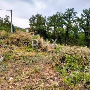 ISTRA, RABAC - Građevinsko zemljište s pogledom na more za više vila