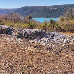 ISTRA, RABAC - Građevinsko zemljište s pogledom na more