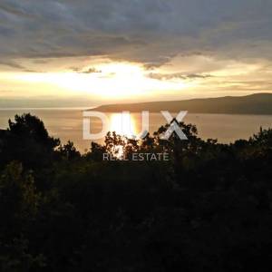 ISTRA, RABAC - Građevinsko zemljište s pogledom na more