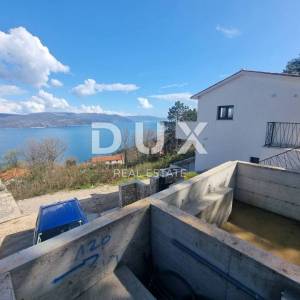ISTRA, RABAC - Kuća s panoramskim pogledom na more