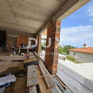 ISTRA, RABAC - Moderna novogradnja s panoramskim pogledom na more