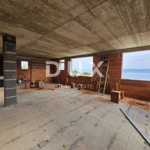 ISTRA, RABAC - Moderna novogradnja s panoramskim pogledom na more