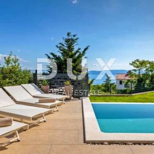 ISTRA, RABAC - Novogradnja s panoramskim pogledom na more