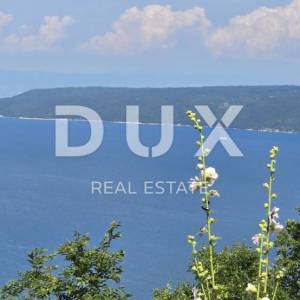 ISTRA, RABAC, OKOLICA - Građevinsko zemljište s prekrasnim pogledom na more