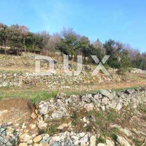 ISTRA, RABAC, OKOLICA - Građevinsko zemljište s prekrasnim pogledom na more