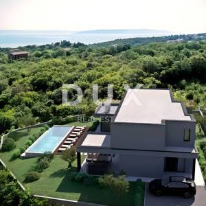 ISTRA, RABAC - Zemljište na rubu građevinskog područja s idejnim projektom