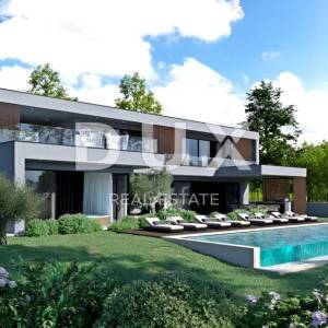 ISTRA, RABAC - Zemljište na rubu građevinskog područja s idejnim projektom