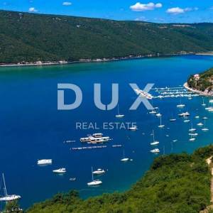 ISTRA, RABAC - Zemljište s građevinskom dozvolom, prvi red do mora