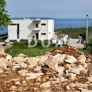 ISTRA, RABAC - Zemljište s građevinskom dozvolom i pogledom na more