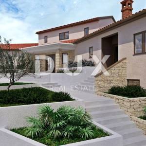 ISTRA, ROVINJ - Vila u izgradnji s prostranom okućnicom