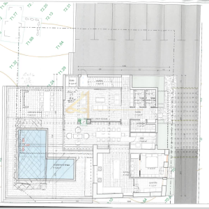 Istra, Savudrija, građevinsko zemljište od 1.035m2 za izgrdanju moderne vile