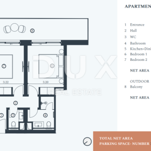 ISTRA, SAVUDRIJA - Moderan apartman blizu mora B29