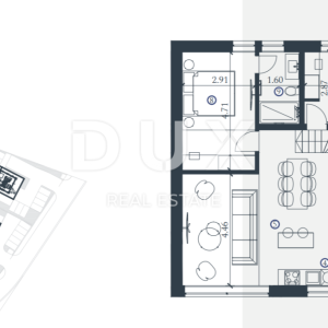 ISTRA, SAVUDRIJA - Penthouse blizu mora A2-5
