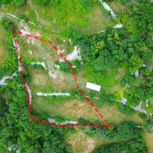 ISTRA, SKITAČA - Jedinstveno građevinsko zemljište s građevinskom dozvolom i pogledom na more 