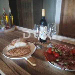 ISTRA, ŠTOKOVCI - Predivna prizemnica s bazenom, velikim dvorištem i igraonicom