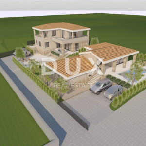 ISTRA, SVETVINČENAT - Građevinsko zemljište sa projektom i dozvolom