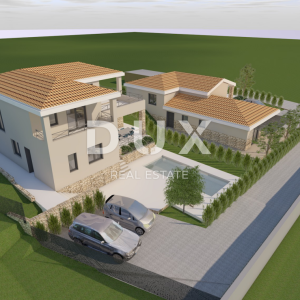 ISTRA, SVETVINČENAT - Građevinsko zemljište sa projektom i dozvolom