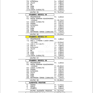 ISTRA, TAR - Dvosobni stan 70,37m2, novogradnja, 1.KAT