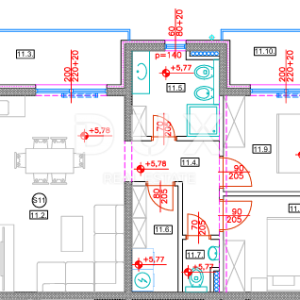 ISTRA, TAR - Dvosobni stan 70,37m2, novogradnja, blizina mora