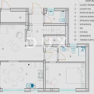 ISTRA, TINJAN  - Moderna novogradnja u talijanskom stilu