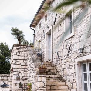 Istra, Tinjan, prekrasno imanje, dvije kamene kuće s bazenom