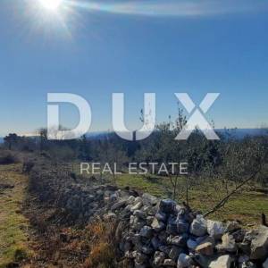 ISTRA, TRGET - Poljoprivredno zemljište 3129 m2 sa predivnim pogledom prema Raškom zaljevu