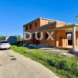 ISTRA, UMAG - Kuća s pogledom na more u roh-bau fazi
