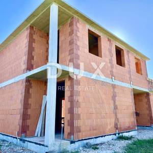 ISTRA, UMAG - Kuća s pogledom na more u roh-bau fazi