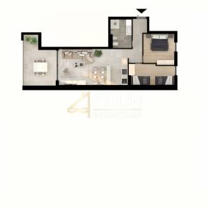 Istra, Umag novogradnja, 2s+db, 71.40m2, terasa
