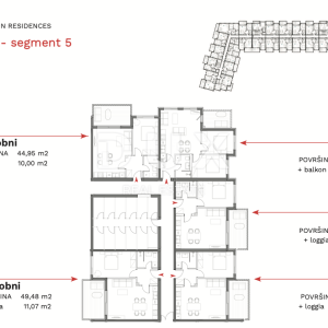 ISTRA, UMAG - Vrhunski 1S+DB s loggiom u novogradnji