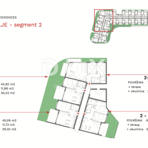 ISTRA, UMAG - Vrhunski 2S+DB s okućnicom u novogradnji
