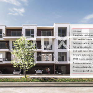 ISTRA, UMAG - Vrhunski 2S+DB s balkonom u novogradnji