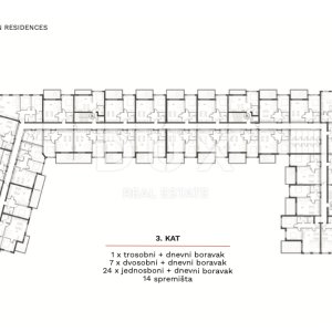 ISTRA, UMAG - Vrhunski 2S+DB s balkonom u novogradnji