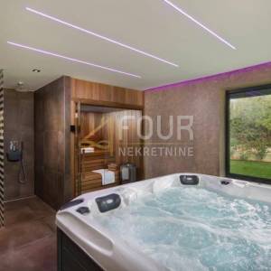 Istra, Višnjan, dizajnerska vila s bazenom i wellness zonom