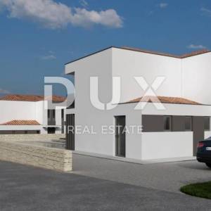 ISTRA, VIŠNJAN - Građevinsko zemljište s predanim zahtjevom za gradnju dvije samostojećih modernih vila