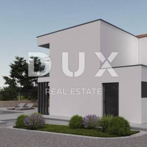 ISTRA, VIŠNJAN - Građevinsko zemljište s predanim zahtjevom za gradnju dvije samostojećih modernih vila