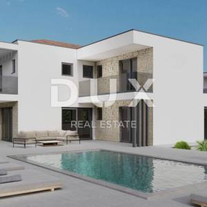 ISTRA, VIŠNJAN - Građevinsko zemljište s predanim zahtjevom za gradnju dvije samostojećih modernih vila