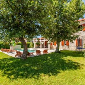 ISTRA, VIŠNJAN - Rustikalna kuća s bazenom